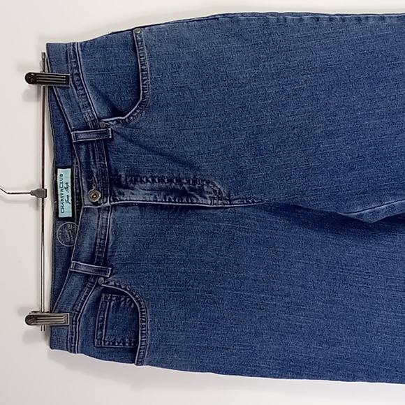 Charter Club Slimming Classic Narrow Leg Blue Jeans Size 8 Reg - Picture 3 of 16